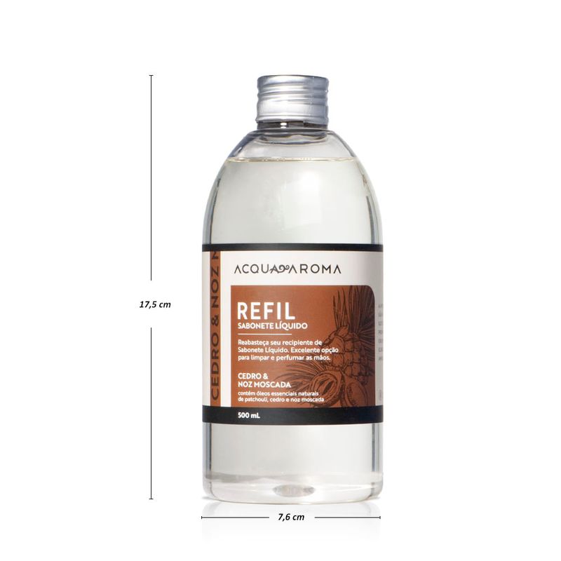 Refil_Sabonete_Liquido_Acqua_Aroma_500ml_Cedro_e_Noz_Moscada