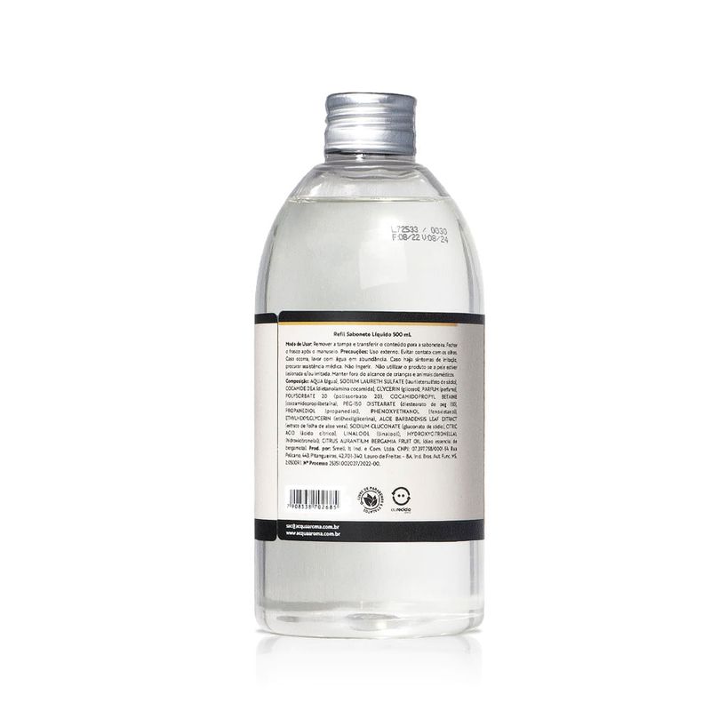 Refil_Sabonete_Liquido_Acqua_Aroma_500ml_Vanilla_Bourbon
