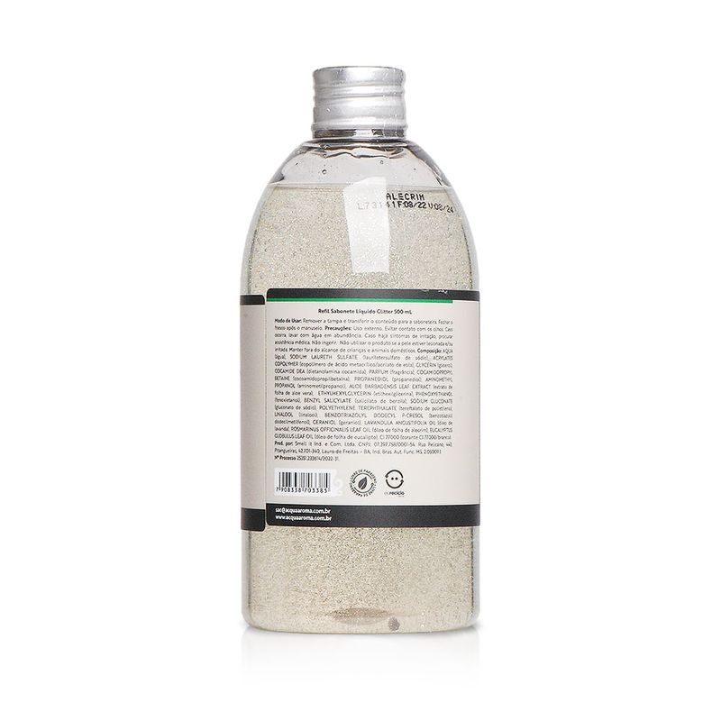 Refil_Sabonete_Liquido_Glitter_Acqua_Aroma_500ml_Alecrim